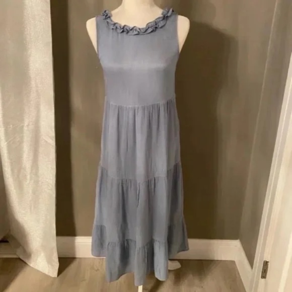 Sezane Silk Josia Dress Size 4 - Picture 4 of 15